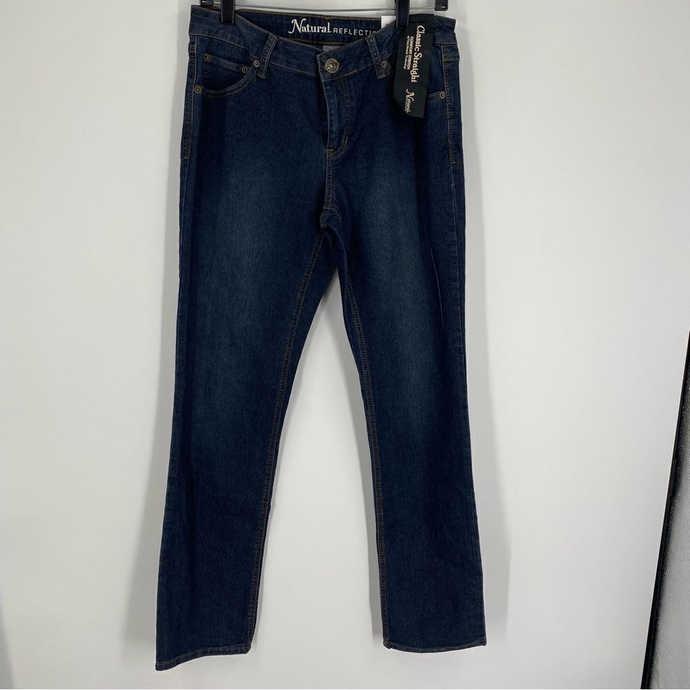 Natural Reflections Women’s Classic Straight Jeans size 8